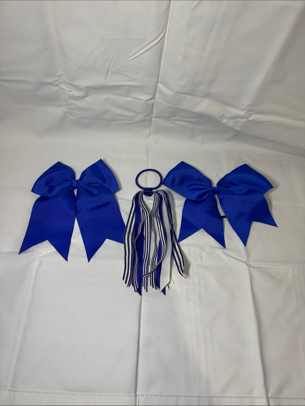 Athletic Blue Bows & Ribbon